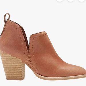 Jeffrey Campbell Rosalee Brown Heeled Boots, Size 8, NEW